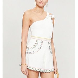 NWT Zimmermann Peggy Embroidered Shorts US6